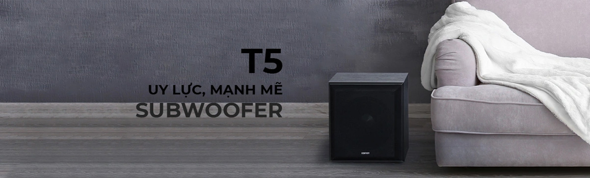 Sub Edifier T5 banner edifier t5