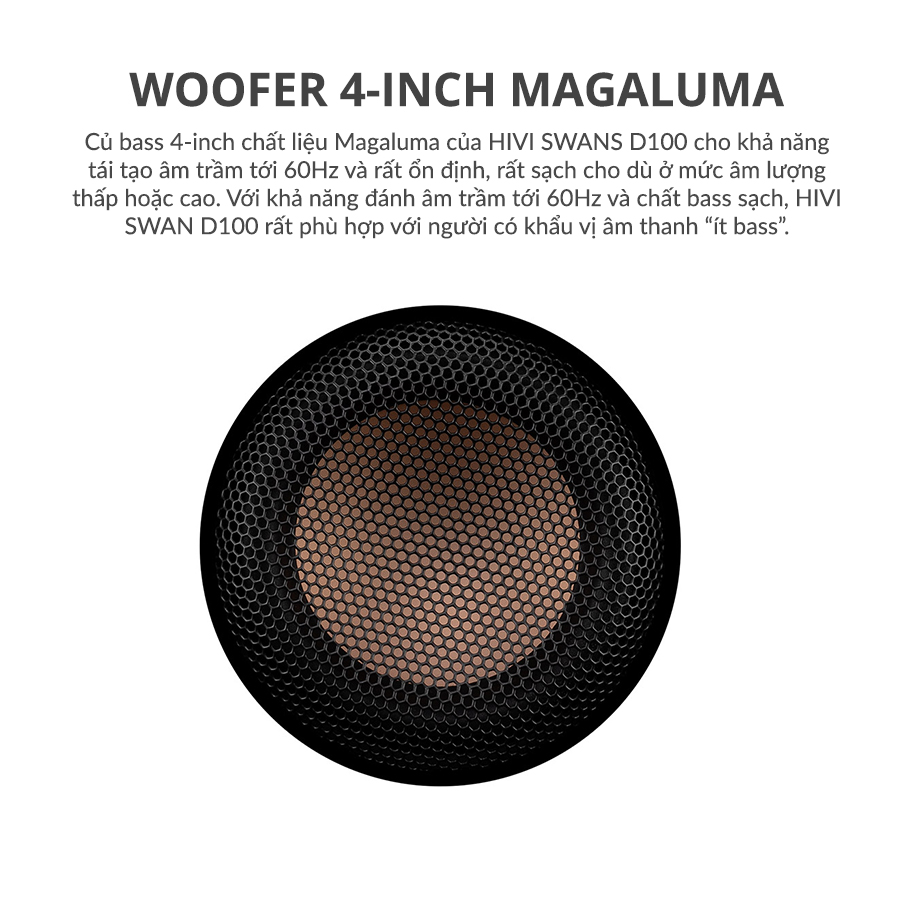 Loa Hivi Swan D100 Loa booshelf để bàn hivi swan d100 loa bluetooth 4