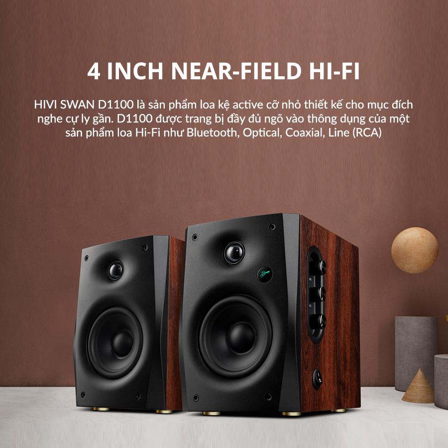 Loa Hivi Swan D1100 Loa bluetooth để bàn hivi swan d1100 loa bluetooth 2