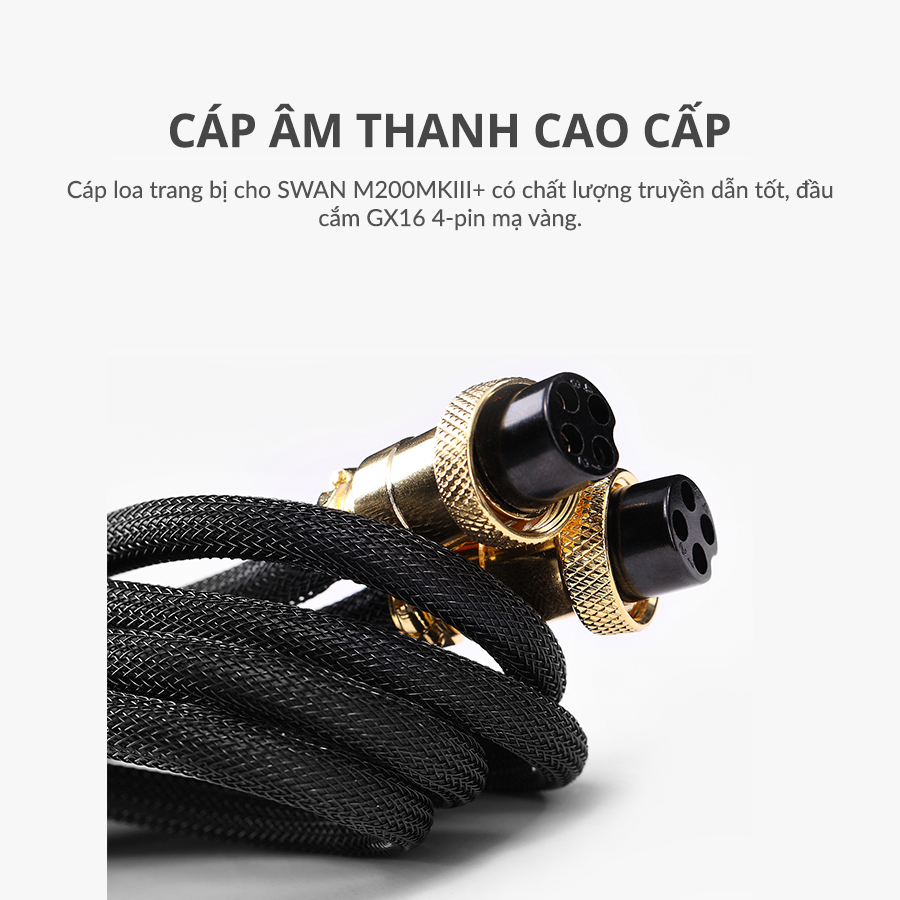 Loa HIVI SWAN M200MKIII+ Loa kệ để bàn hivi swan m200mkiii 11