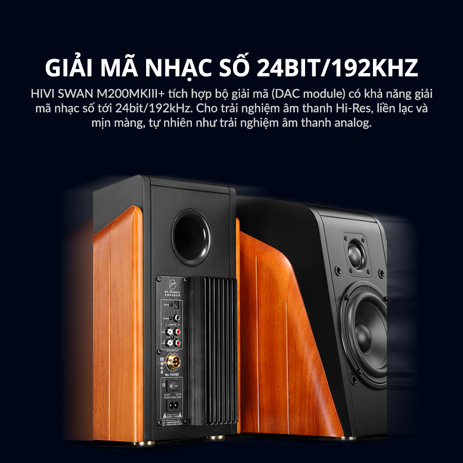 Loa HIVI SWAN M200MKIII+ Loa kệ để bàn hivi swan m200mkiii 8