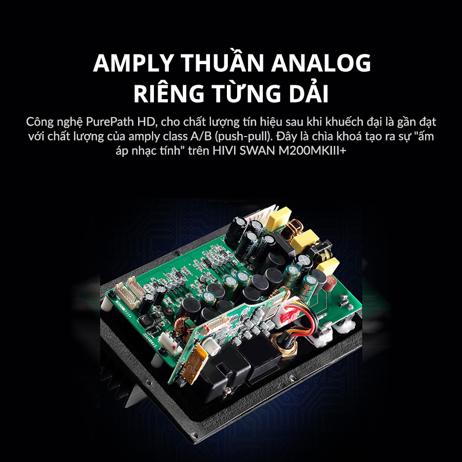 Loa HIVI SWAN M200MKIII+ Loa kệ để bàn hivi swan m200mkiii 9