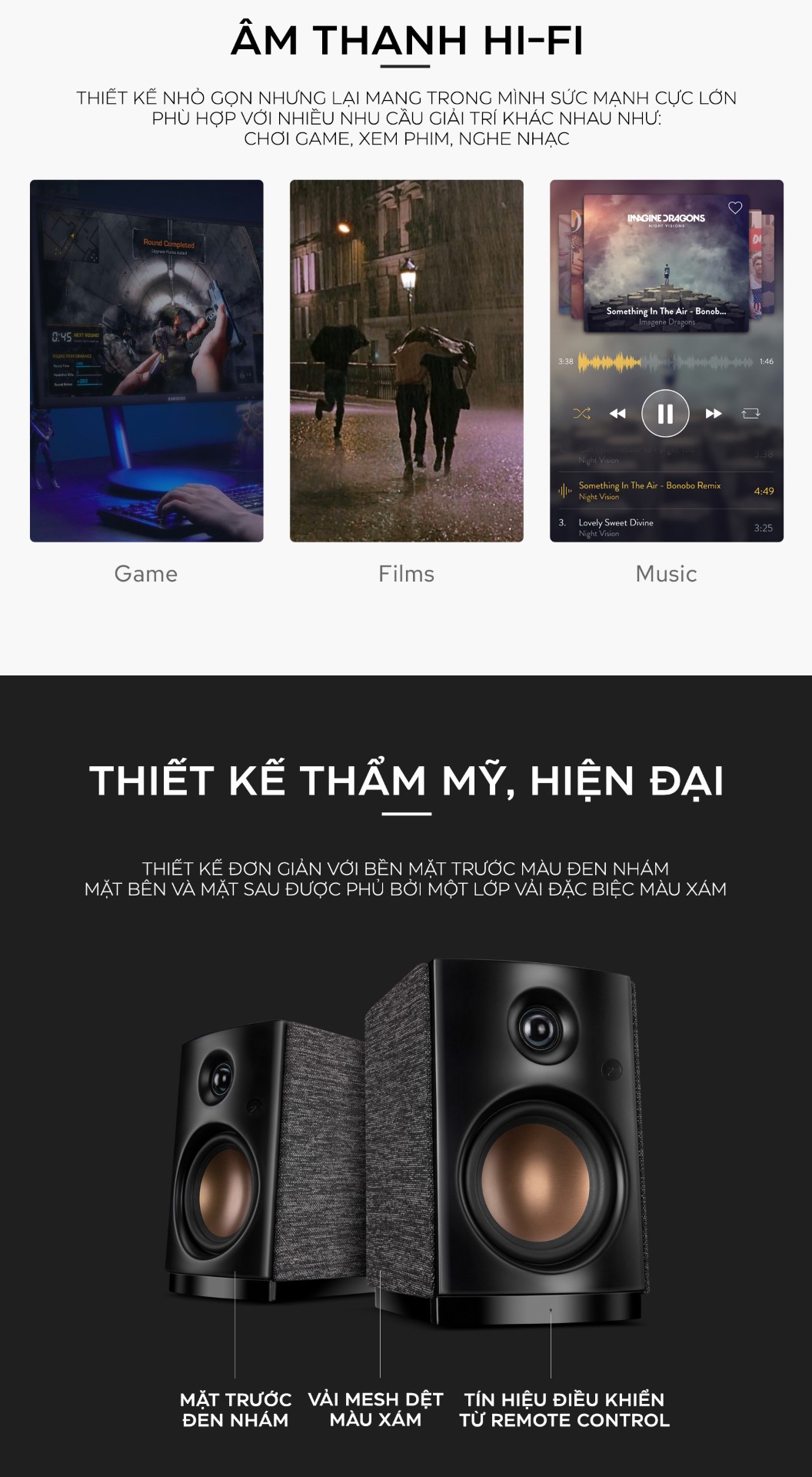 Loa Hivi Swan OS-10 Loa vi tính để bàn loa hivi swan os 10 ban quoc te mau den 4