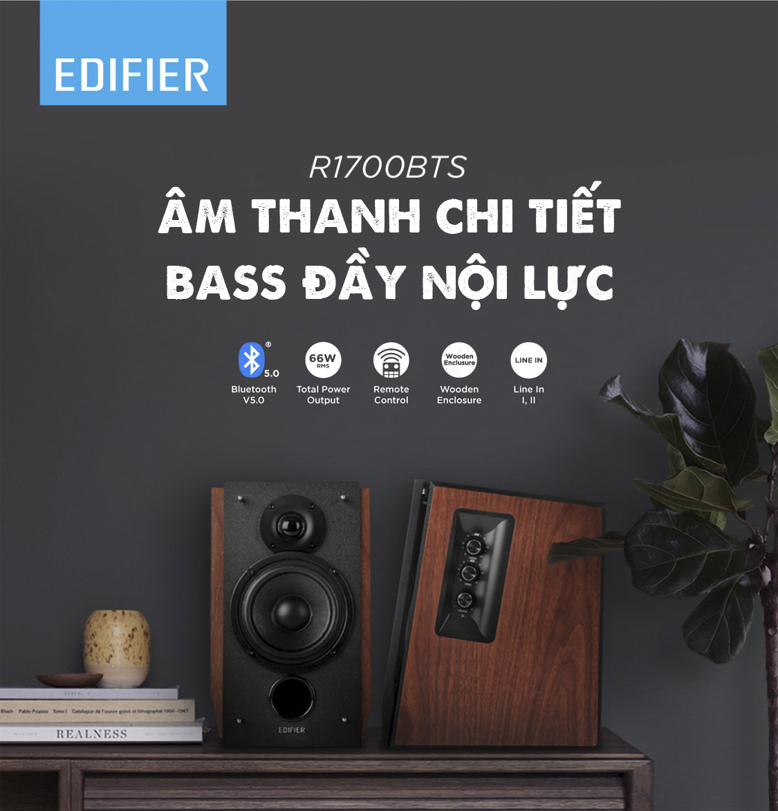 Loa Edifier R1700BTs Loa bookshelf bluetooth r1700bts 1