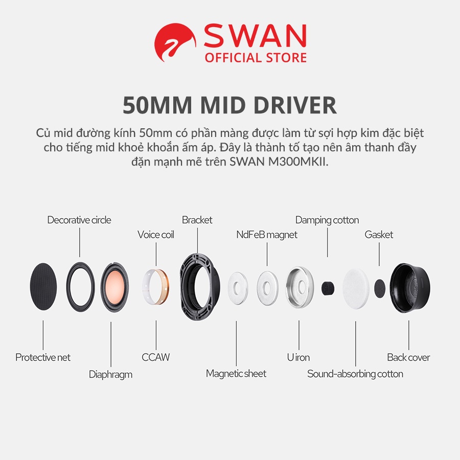 Loa HIVI SWAN M300MKII Loa kệ để phòng khách sg 11134201 22110