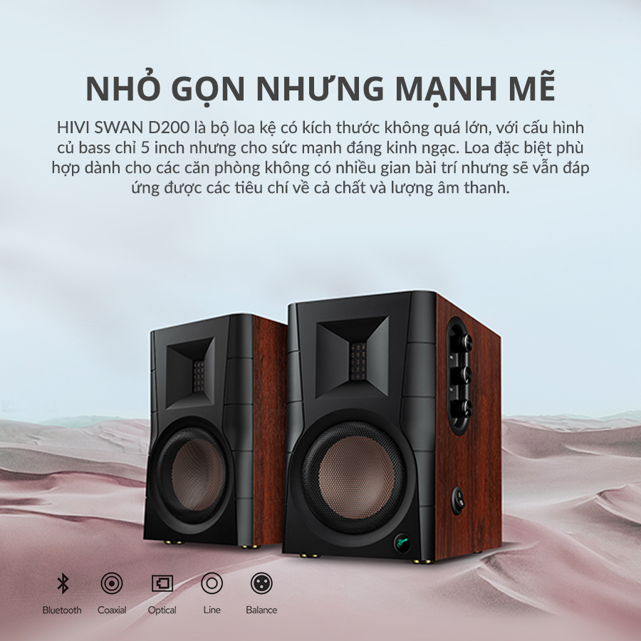hivi swan d200 loa bluetooth 2