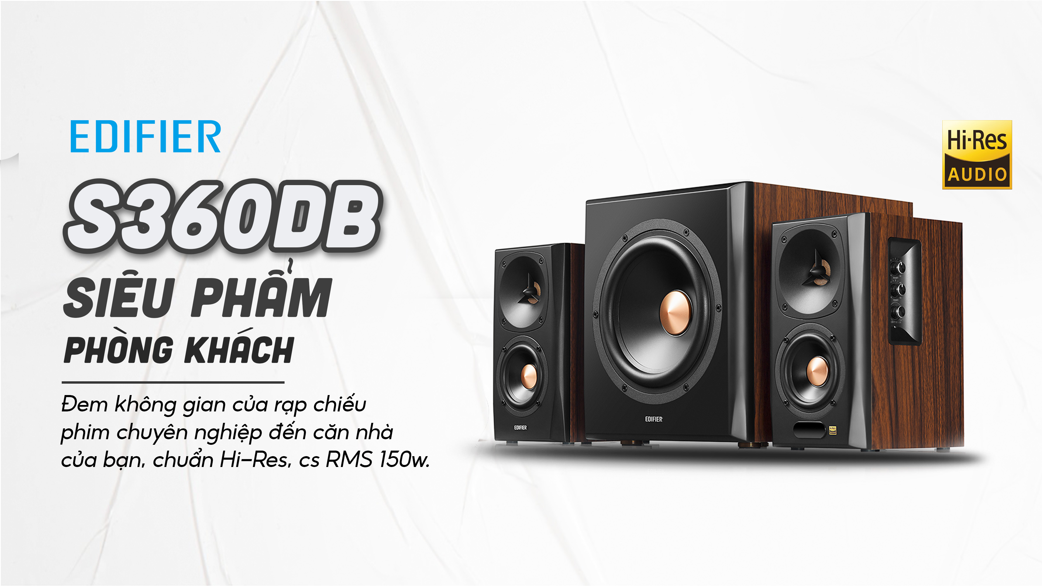 Chương trình khuyến mãi banneer s360db EDIFIER 233