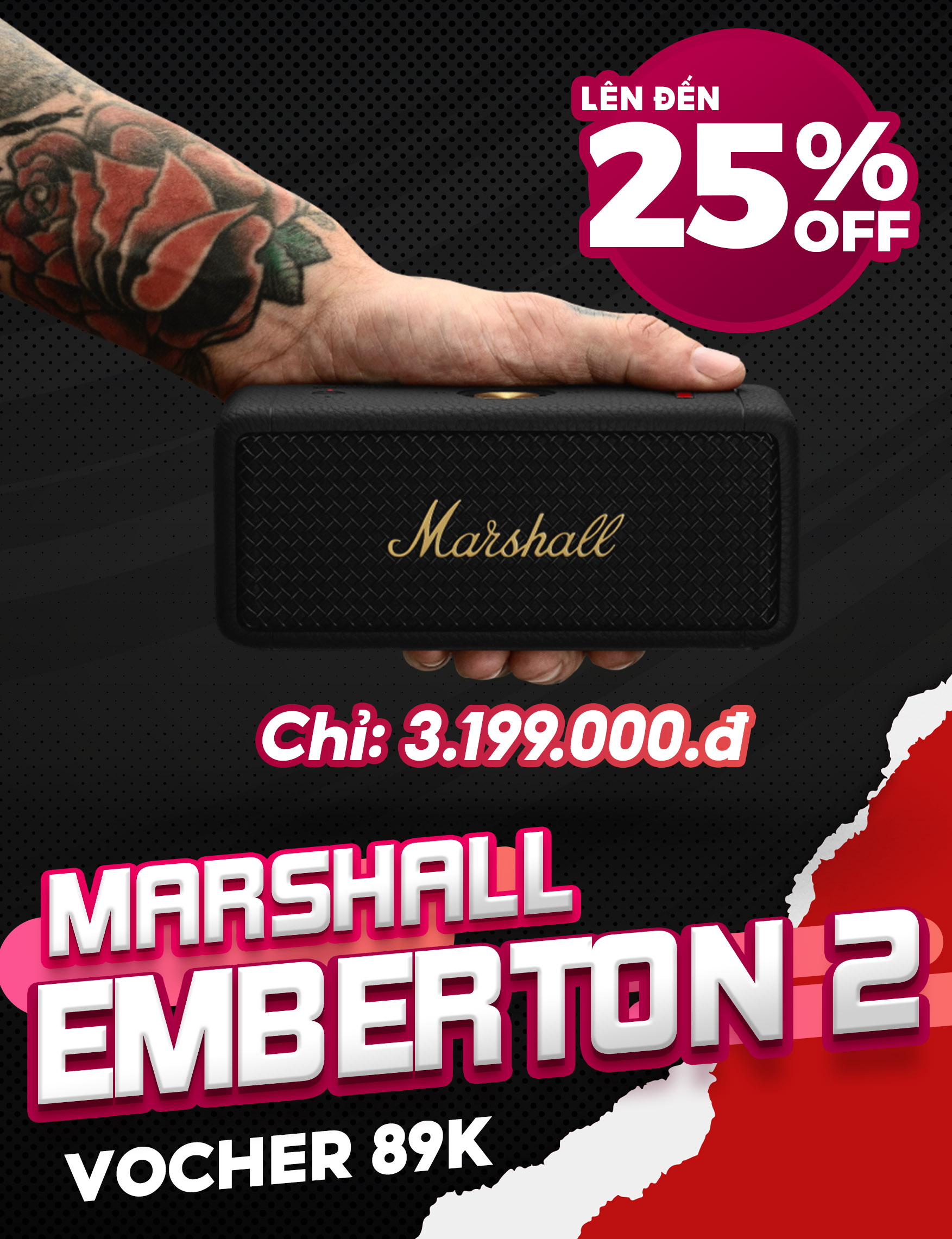 Chương trình khuyến mãi marshall emberton 2 poster