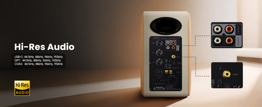 qdang s880dbmkii Loa Edifier S880DB MKII – Bộ Loa Bookshelf Hi-Res Đáng Giá Trong Phân Khúc