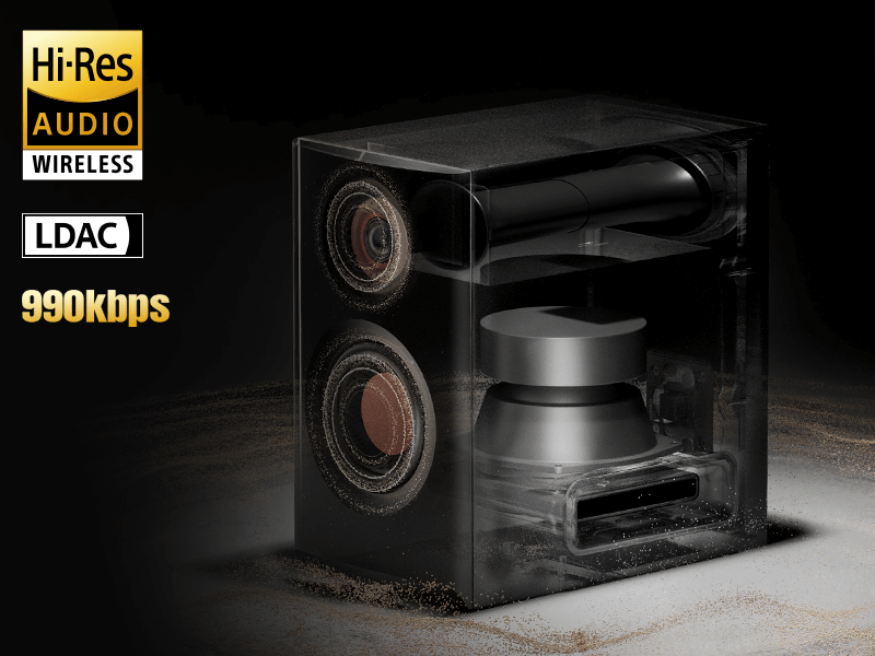 Mặt sau loa Edifier MR5