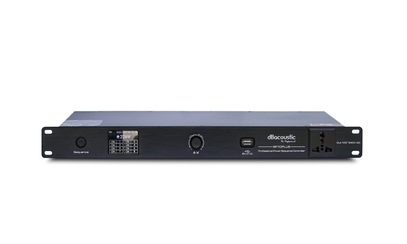 Dbacoustic SP10 Plus – Quản lý nguồn dbacoustic sp10plus – quản lý nguồn thông minh cho dàn âm thanh chuyên nghiệp