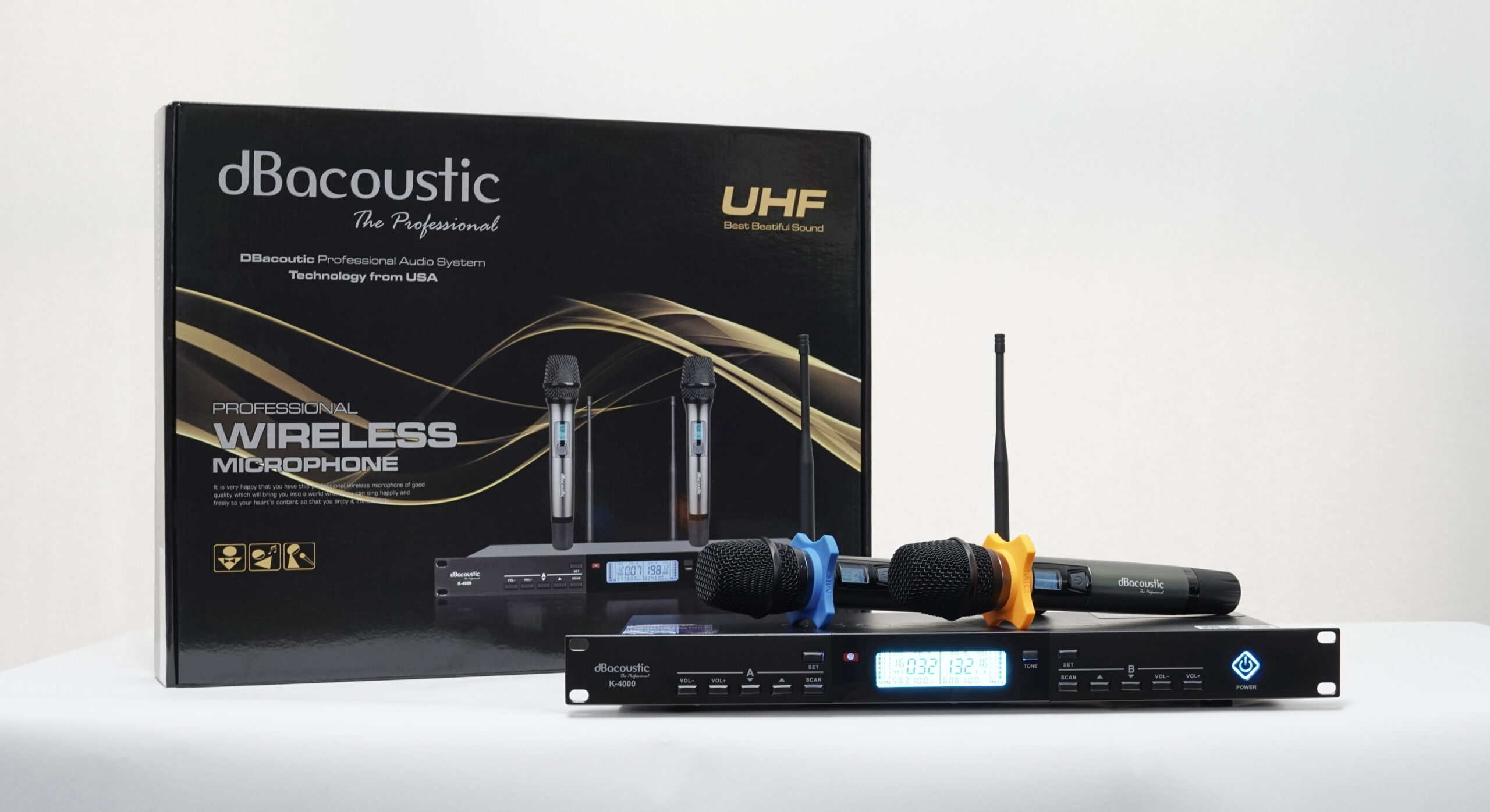 Mic không dây DBacoustic K4000 | Giải pháp hát karaoke ổn và dễ sử dụng Mic không dây DBacoustic K4000 | Giải pháp hát karaoke ổn và dễ sử dụng - Ảnh 4