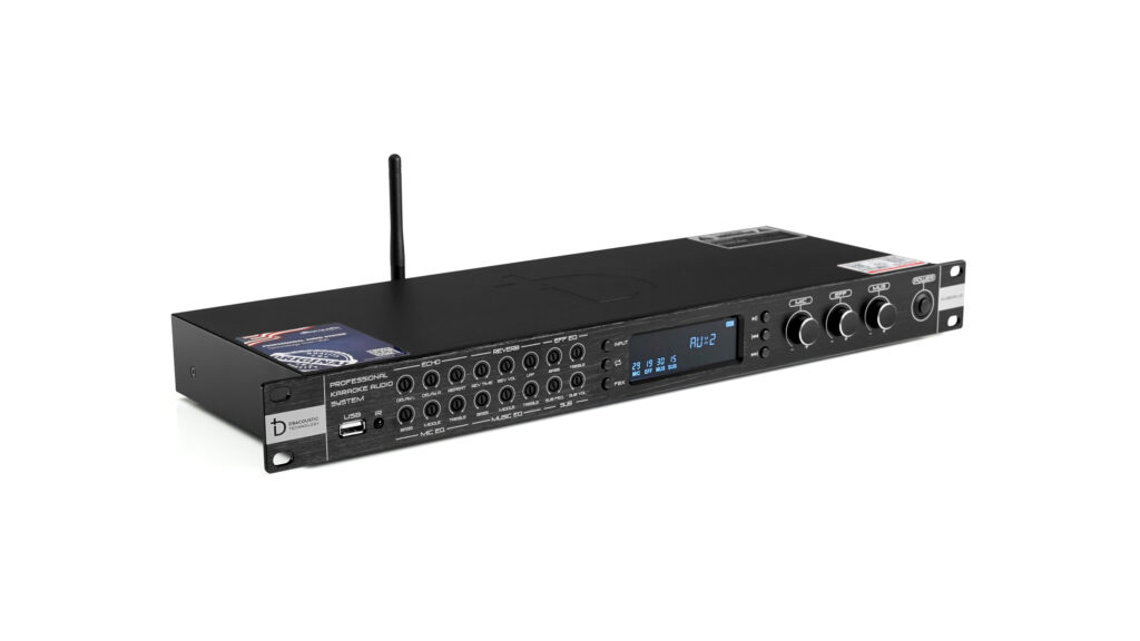 DBacoustic KM320 Plus – Vang cơ lai số hiện đại cho dàn karaoke gia đình chất lượng cao