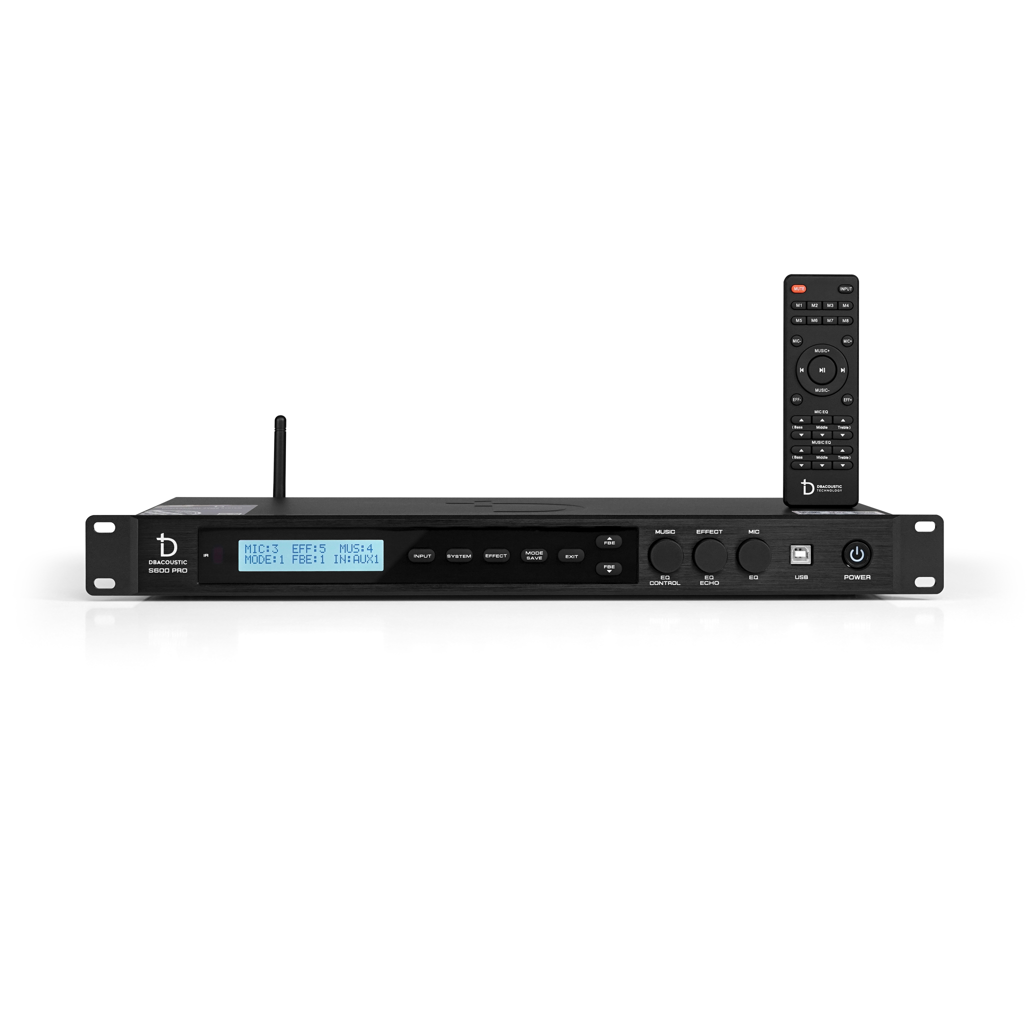 Vang số dbacoustic S600 Pro bộ xử lý âm thanh thế hệ mới Vang số S600 PRO là giải pháp âm thanh lý tưởng cho nhiều không gian và nhu cầu sử dụng khác nhau