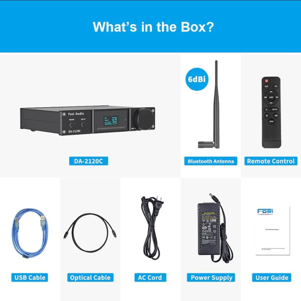 Amply Tích Hợp Giải Mã SUCA AUDIO DA-2120C – giải pháp all in one mạnh mẽ cho hệ thống nghe nhạc hiện đại