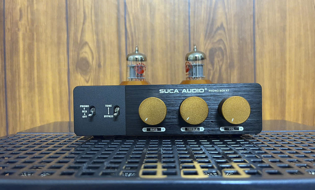 Pre đèn Suca Audio Phono Box P7 – giải pháp phono stage cao cấp cho người chơi vinyl