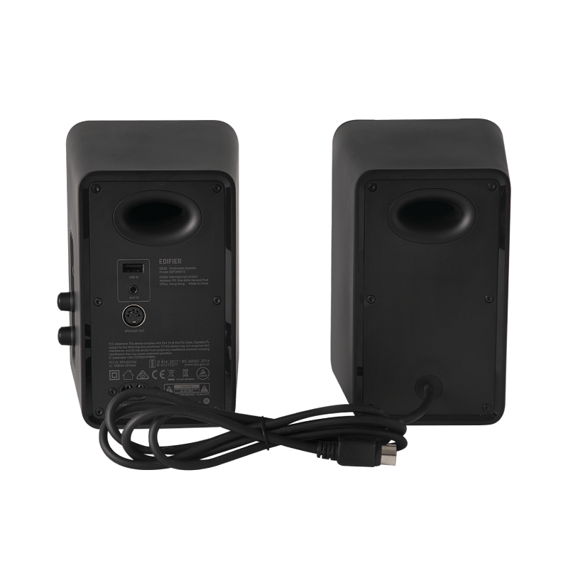 Cổng kết nối loa Edifier QR30 USB-A AUX 3.5mm Bluetooth 5.4