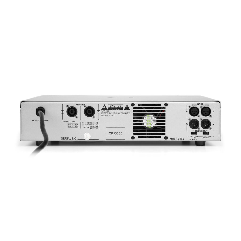 DBacoustic LX-A8 – Đẩy công suất 2 kênh cao cấp thuộc LX8 Series DBacoustic LX-A8 phối ghép cùng dàn karaoke cao cấp
