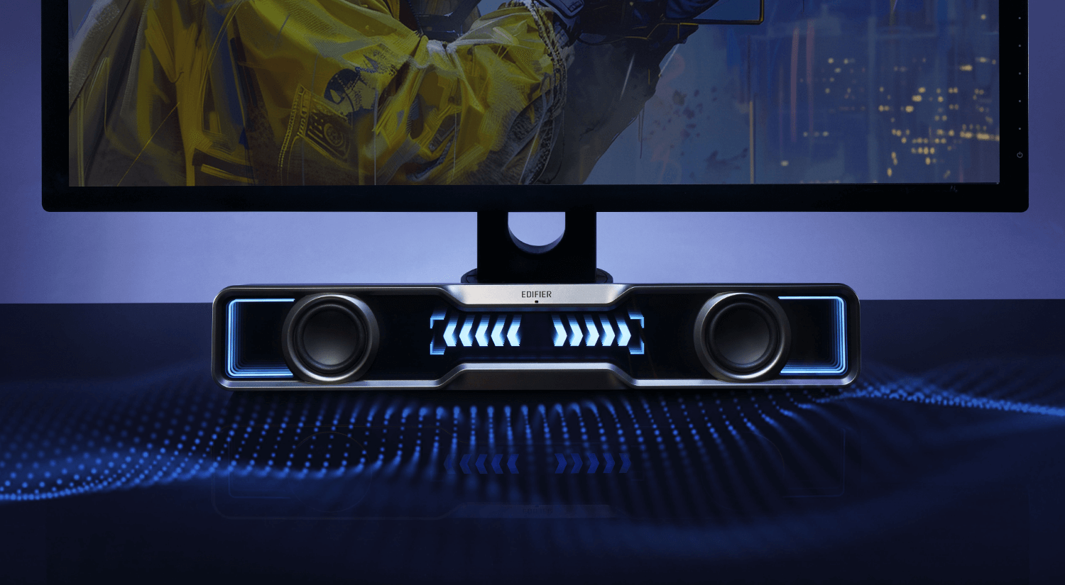 Loa vi tính Edifier QS30 đèn RGB TempoAbyss