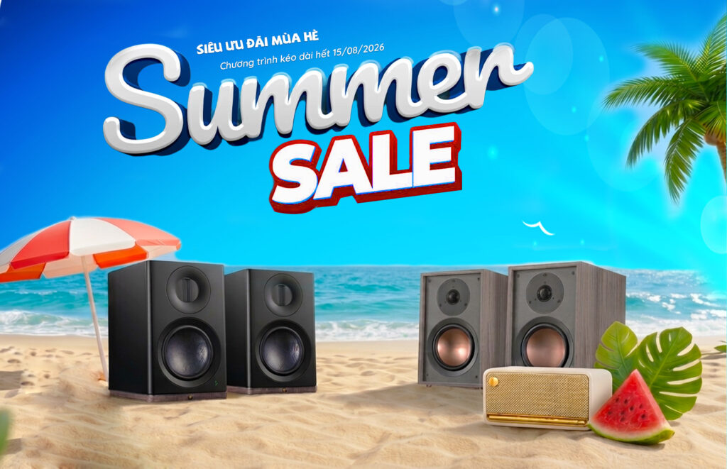 khuyến mãi summer sale loa chính hãng tại qdang.vn