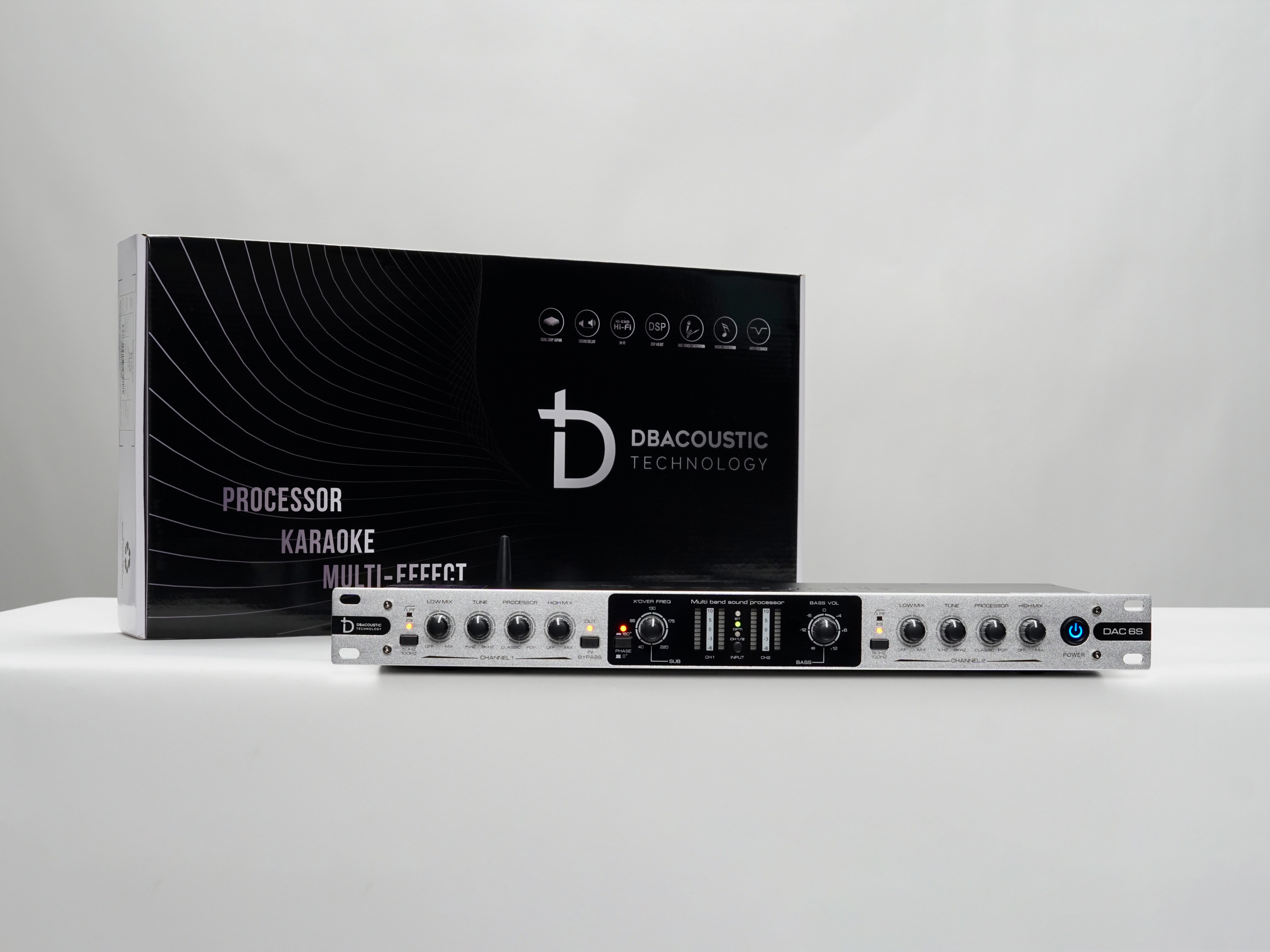 Thiết bị nâng tiếng DBacoustic DAC-6S – Tích hợp DAC Thiết bị nâng tiếng DBacoustic DAC-6S – Tích hợp DAC