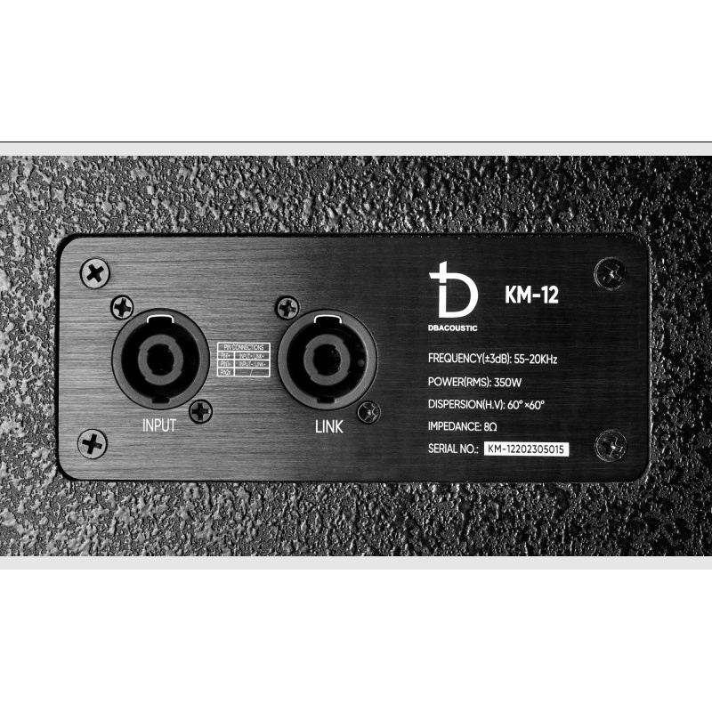 Loa Monitor DBacoustic KM-12 | Loa kiểm âm sân khấu Loa Monitor DBacoustic KM-12 | Loa kiểm âm sân khấu - Ảnh 6