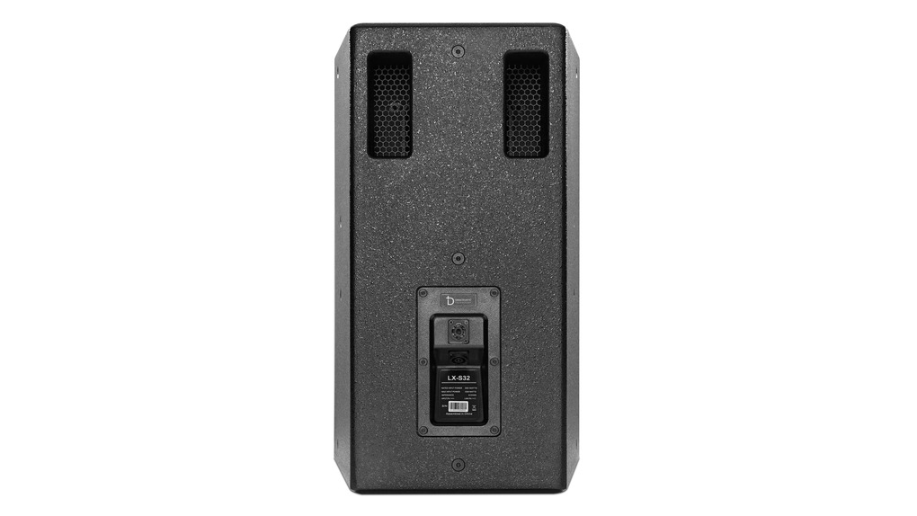Loa karaoke Dbacoustic LX-S32 | Bass 30cm, âm thanh mạnh mẽ, chân thực Mặt sau loa karaoke Dbacoustic LX-S32 với cổng kết nối Speakon