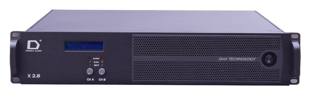 Cục đẩy công suất DMX X2.8 chính hãng - mặt trước