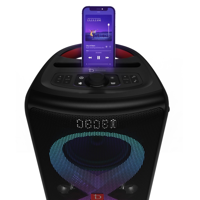 Loa di động DBacoustic Infinity 110Plus | Kèm 2 micro không dây, chống nước IPX4 Loa di động DBacoustic Infinity 110Plus | Kèm 2 micro không dây, chống nước IPX4 - Ảnh 4